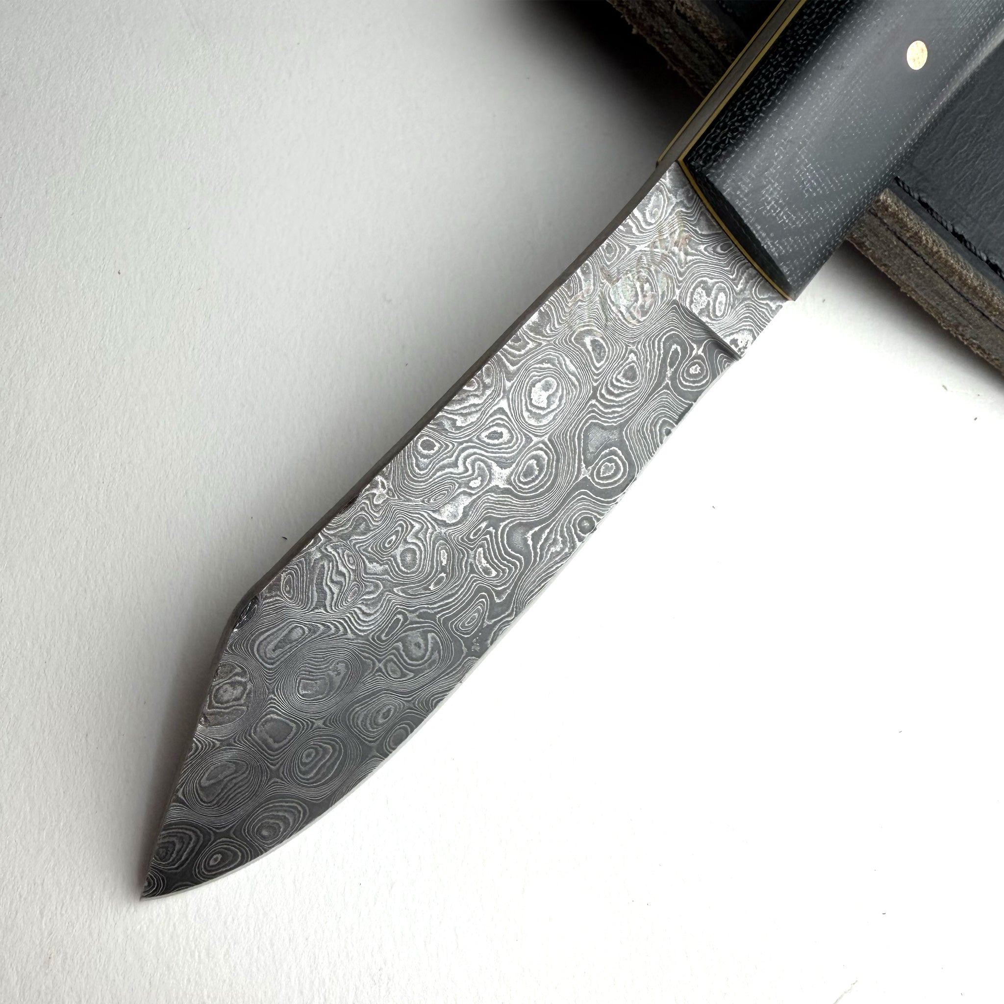 Gus' Ebony BuckShot Nessmuk Mountain Man (Handmade One & Only)