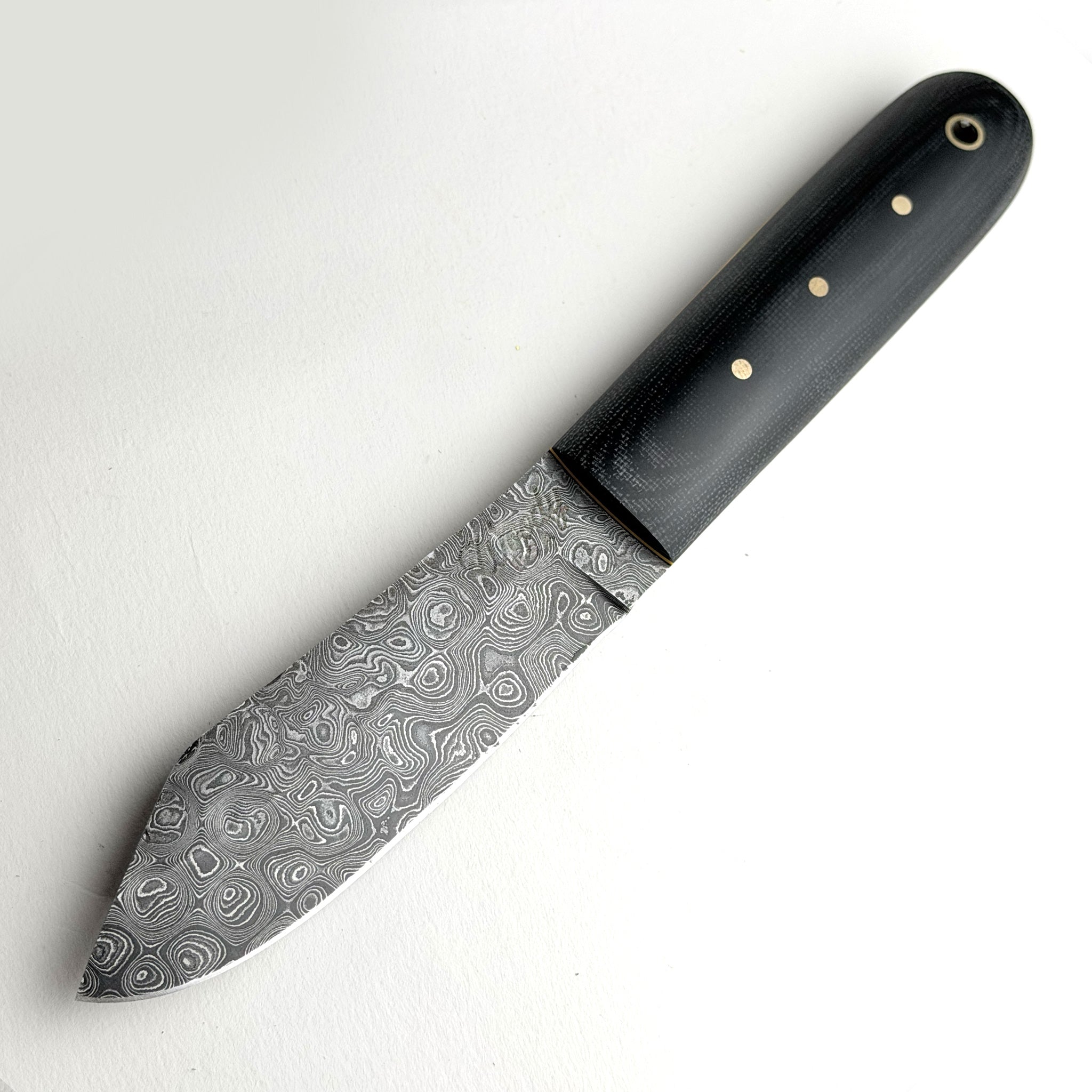 Gus' Ebony BuckShot Nessmuk Mountain Man (Handmade One & Only)