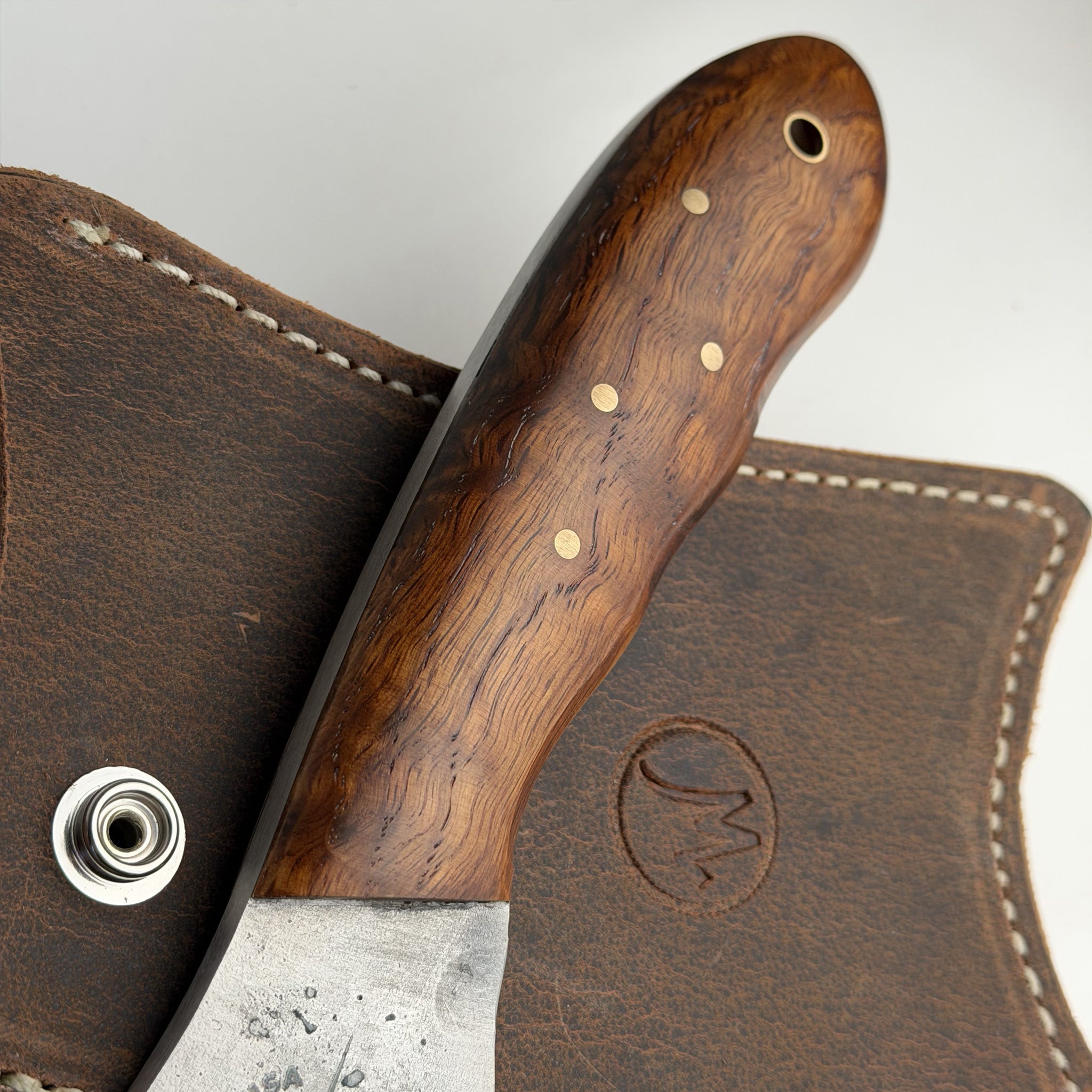 Woody's B.A. Pumpkintown Fire & Flea Market Christmas Cleaver (Handmade One & Only)